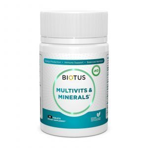 Multivitamiinid ja mineraalid, Biotus, 30 tabletti