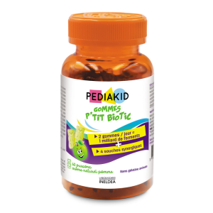 Пробиотики для детей, Radiergummis Probiotischen, Pediakid, 60 жевательных конфет