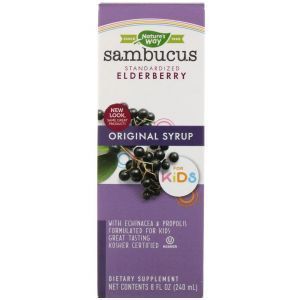 Black Lederberry, Sambucus For Kids, Nature's Way, lastele, 240 ml