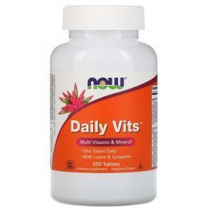 Мультивитамины (Daily Vits),  Now Foods, 250 таблеток