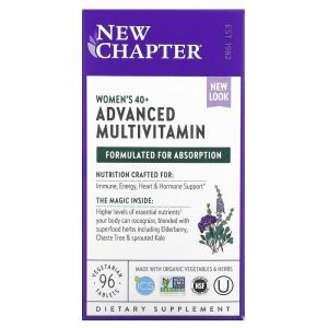 Мультивитамины для женщин II 40+, Woman II Multivitamin, New Chapter, 96 таблеток