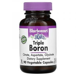 Борон, Bluebonnet Nutritionг, 90 капсул
