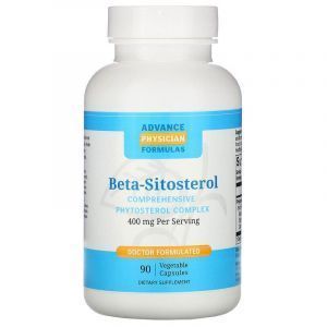 Фитостеролы, Beta Sitosterol, Advance Physician Formulas, 400 мг, 90  вегетарианских капсул