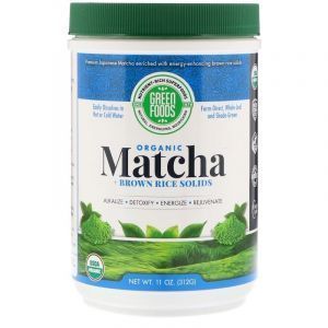 Зеленый чай Матча, Matcha Green Tea, Green Foods Corporation, органик, 312