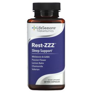 Здоровый сон, Rest-ZZZ, LifeSeasons, 60 вегетарианских капсул