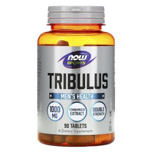 Tribulus, Now Foods, Sport, 1000 mg, 90 tabletti
