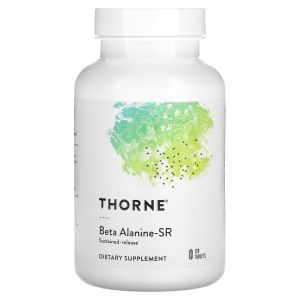 Бета-аланин, Beta Alanine-SR, Thorne Research, 120 таблеток