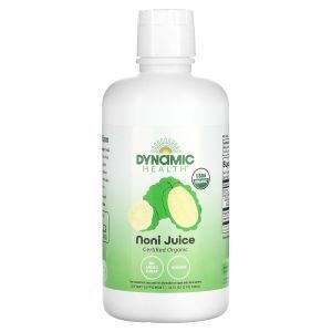  Сок нони, Noni Juice, Dynamic Health, органический натуральный, 946 мл
