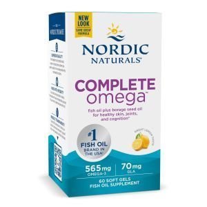 Omega 3 6 9 (sidrun), Complete Omega, Nordic Naturals, 1000 mg, 60 kapslit