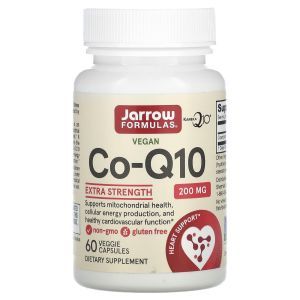 Коэнзим Q10 (Co-Q10 200), Jarrow Formulas, 200 мг, 60 капсул