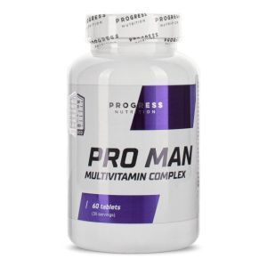 Мультивитаминный комплекс для мужчин, Pro Man, Progress Nutrition, 60 таблеток