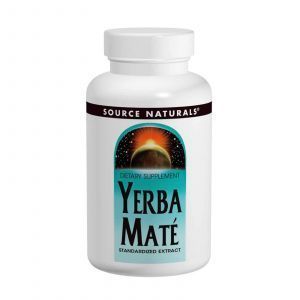 Мате, Source Naturals, 600 мг, 90 таблеток 