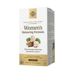 Комплекс фитоэстрогенов, Women’s Balancing Formula, Solgar, для женщин, 60 таблеток
