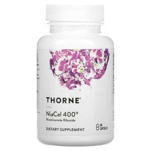 Nikotiinamiidribosiid, NiaCel 400, Thorne Research, 60 kapslit