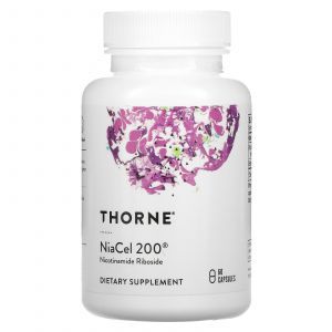 Nikotiinamiidribosiid, NiaCel 200, Thorne Research, 60 kapslit