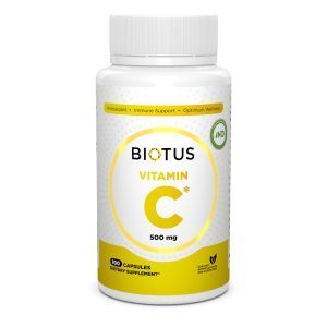 C-vitamiin, C-vitamiin, Biotus, 500 mg, 100 kapslit