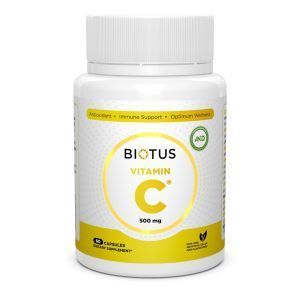 C-vitamiin, C-vitamiin, Biotus, 500 mg, 60 kapslit